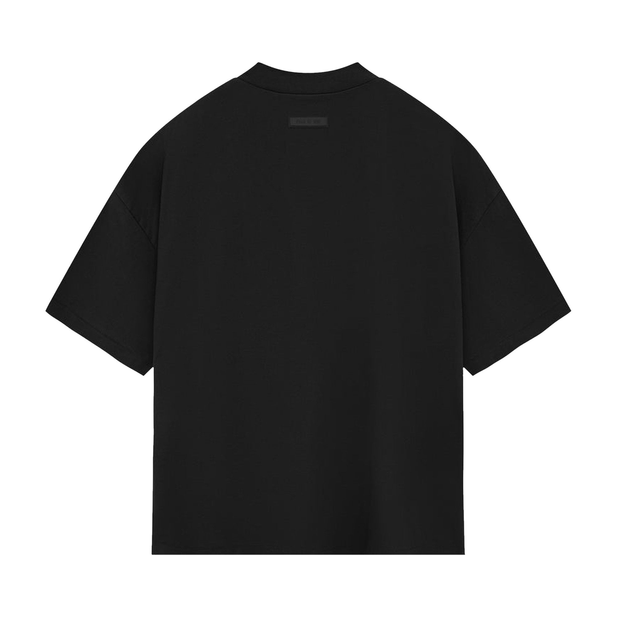 Buy Fear of God Essentials Crewneck T-Shirt II 'Jet Black