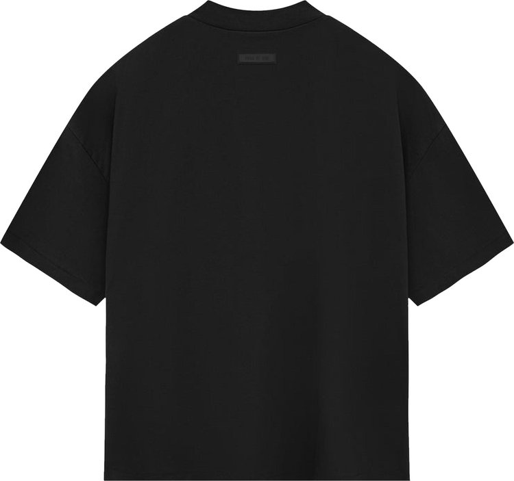 Fear of God Essentials Crewneck T Shirt II Jet Black