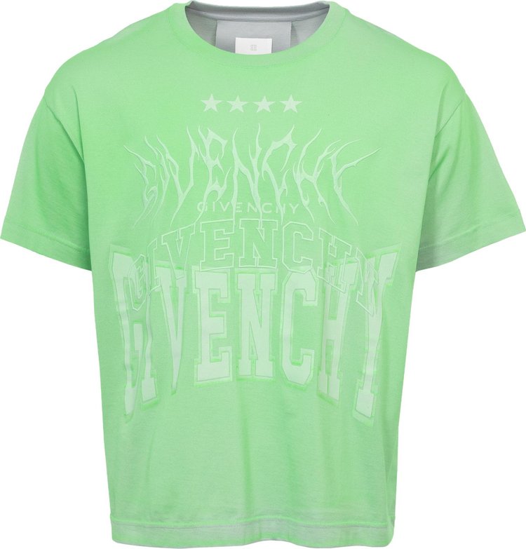 Givenchy Boxy Short-Sleeve 'Bright Green'