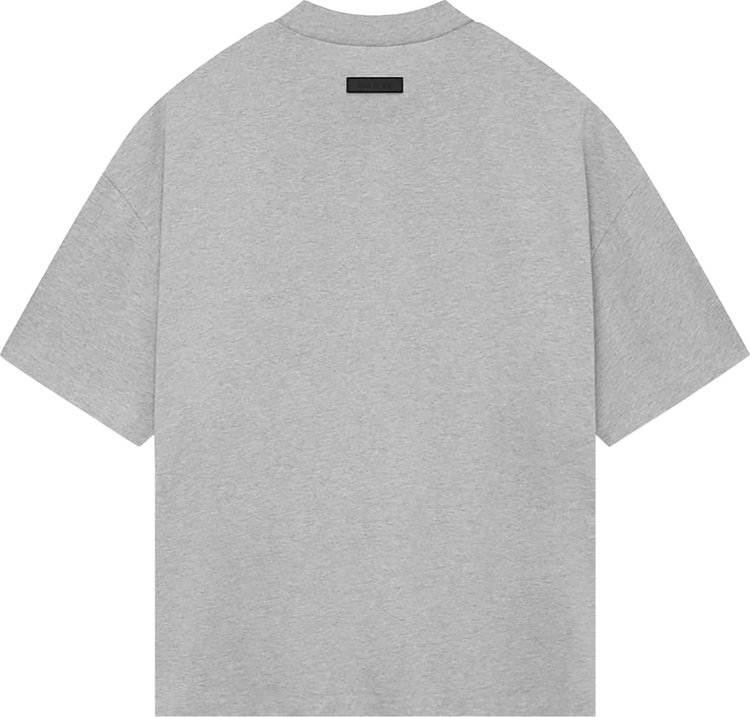 Fear of God Essentials Heavy Jersey Crewneck T Shirt Light Heather Grey