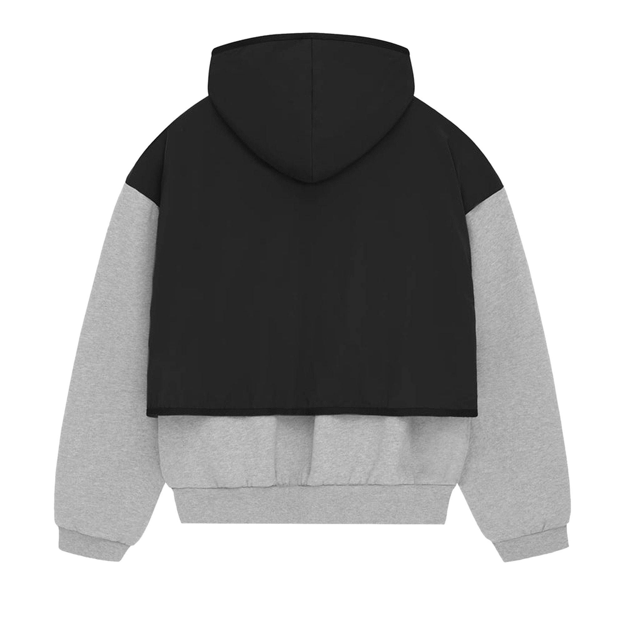 Size xxl Fear of God Essentials Nylon Fleece Hooded Sweater 'Light Heather  Grey/Jet Black'