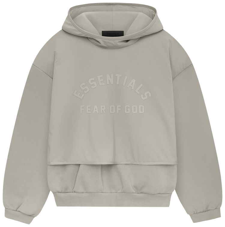 Fear of God Essentials Nylon Fleece Hooded Sweater SealSeal