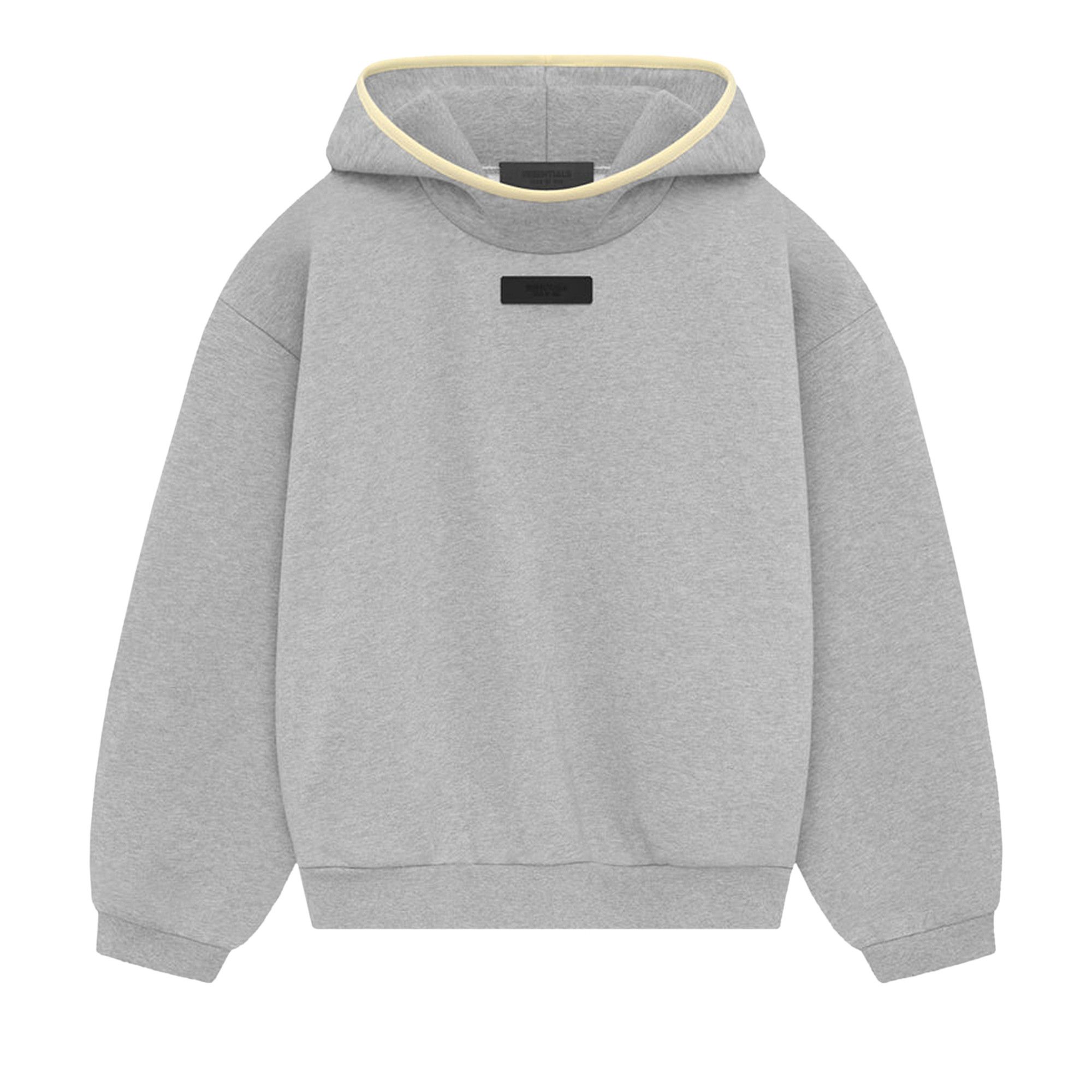 Buy Fear of God Essentials Hoodie 'Light Heather Grey