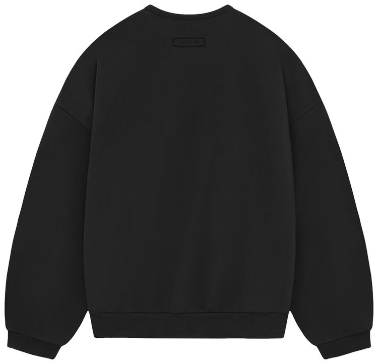 Fear of God Essentials Crewneck Sweatshirt Jet Black
