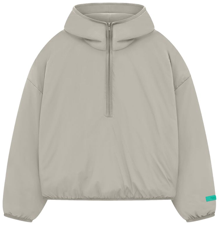 Fear of God Essentials Nylon Filled Half Zip Hoodie Seal