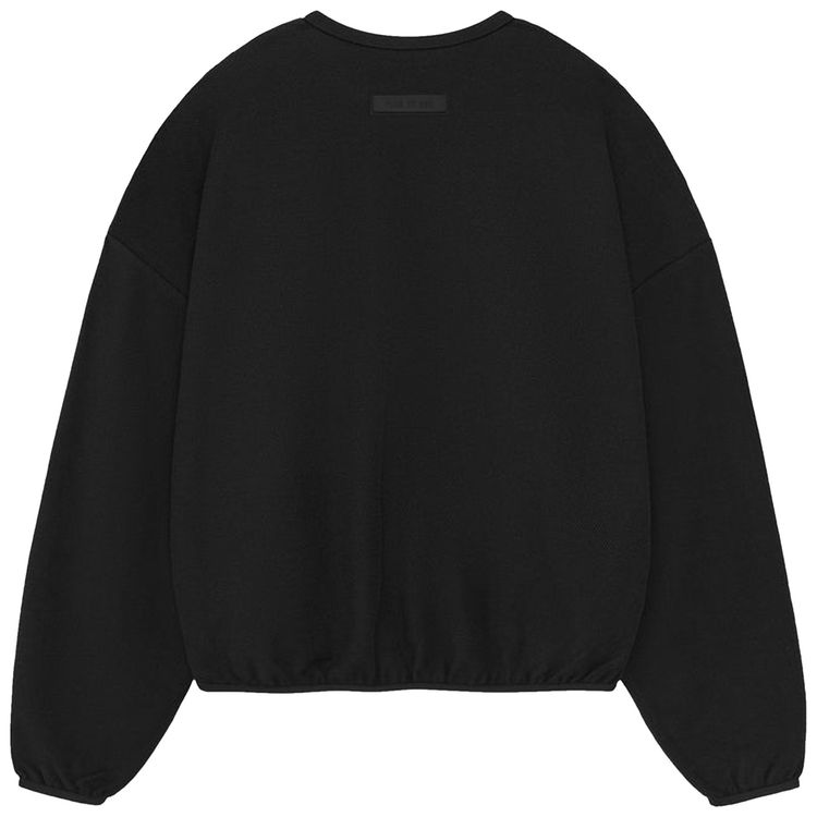Fear of God Essentials Crewneck Sweater Jet Black