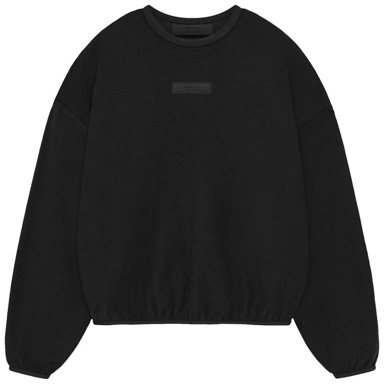 Fear of God Essentials Crewneck Sweater Jet Black