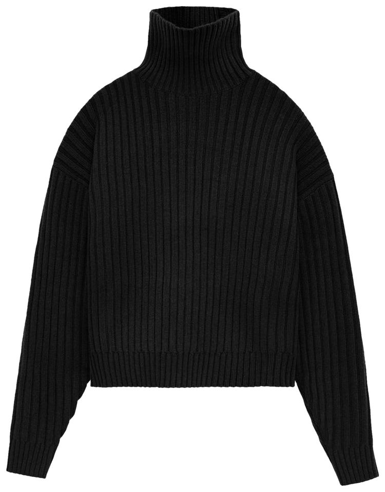 Fear of God Essentials Turtleneck Jet Black