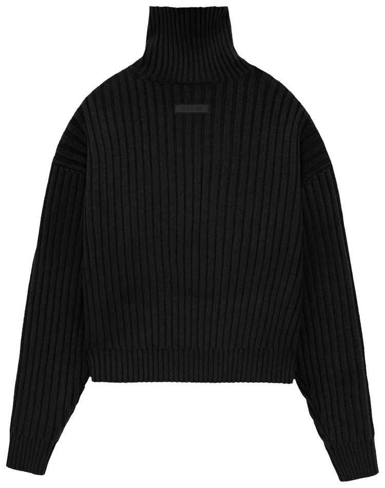 Fear of God Essentials Turtleneck Jet Black