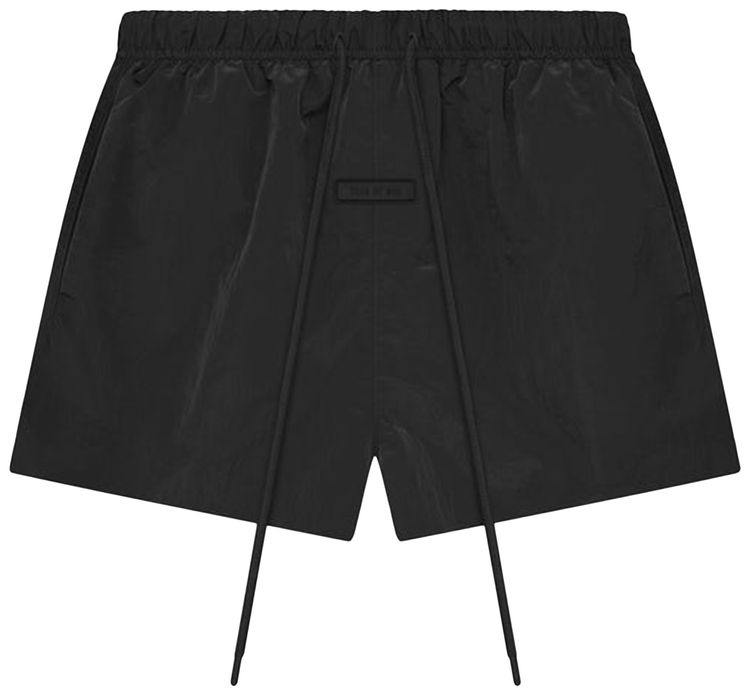 Fear of God Essentials Running Short Jet Black