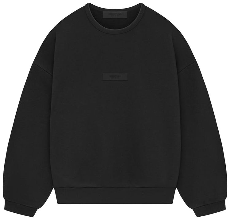 Fear of God Essentials Kids Crewneck Sweater Jet Black