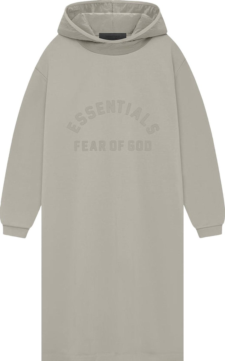 Fear of God Essentials Kids Nylon Fleece Hooded Dress SealSeal