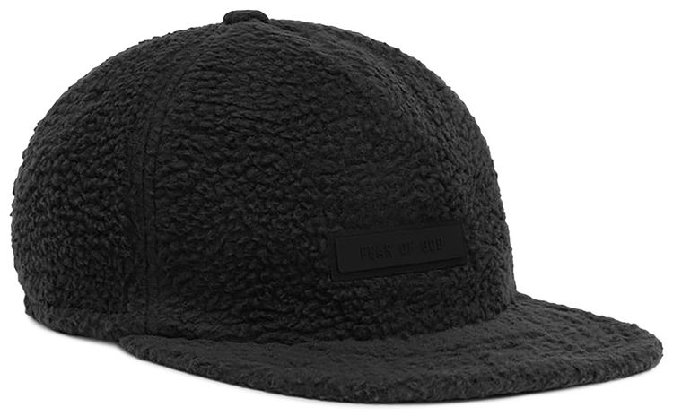 Fear of God Essentials Baseball Cap Jet Black