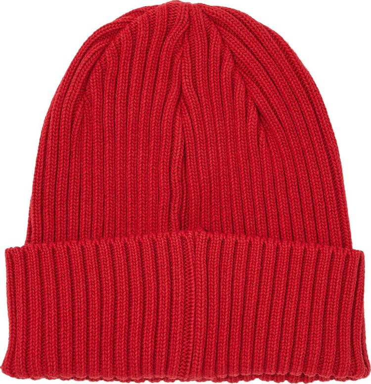 Supreme Overdyed Beanie Red