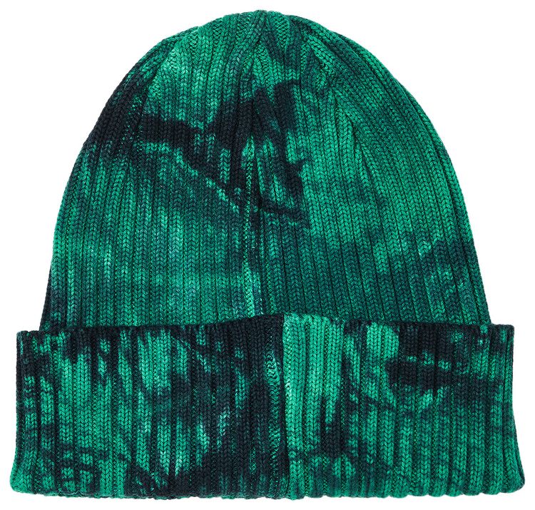 Supreme Overdyed Beanie Splatter Green