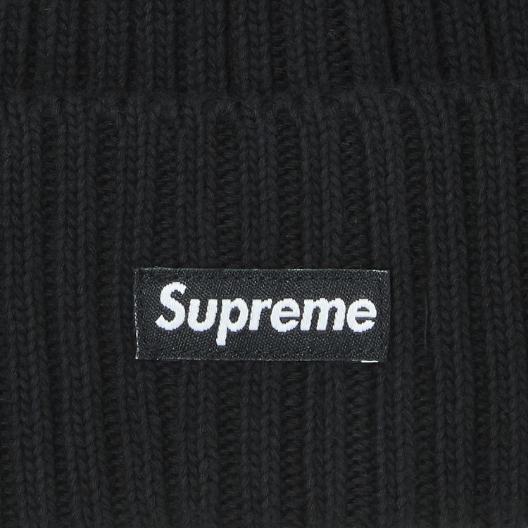 Supreme Overdyed Beanie Black