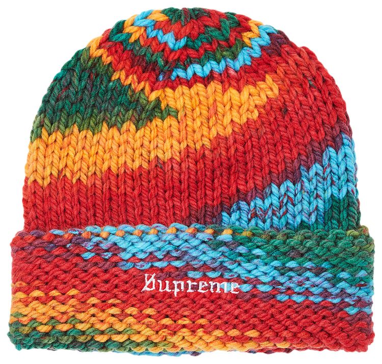 Supreme Gradient Spacedye Beanie Multicolor