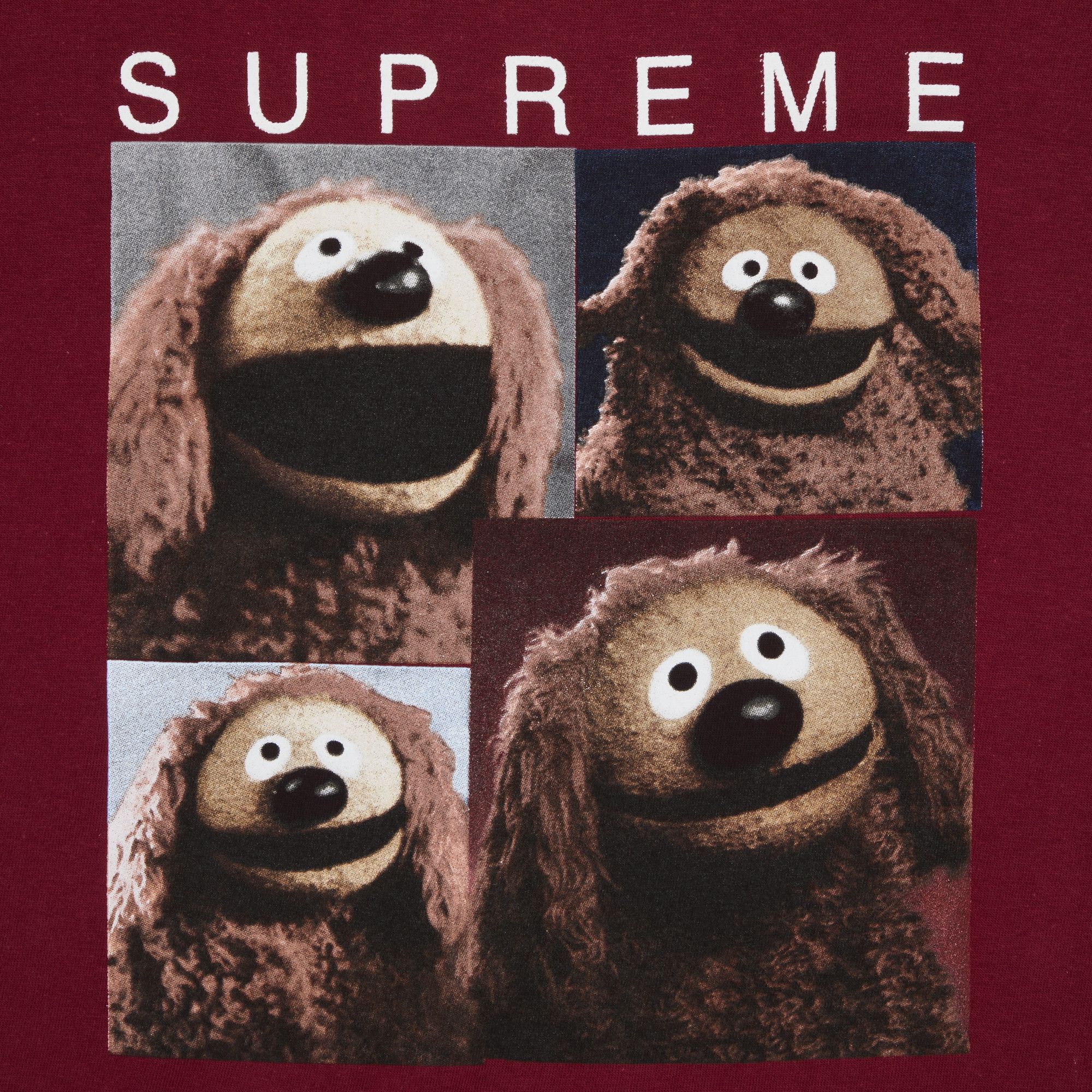 メンズ Supreme 24SS Rowlf Tee Cardinal Large