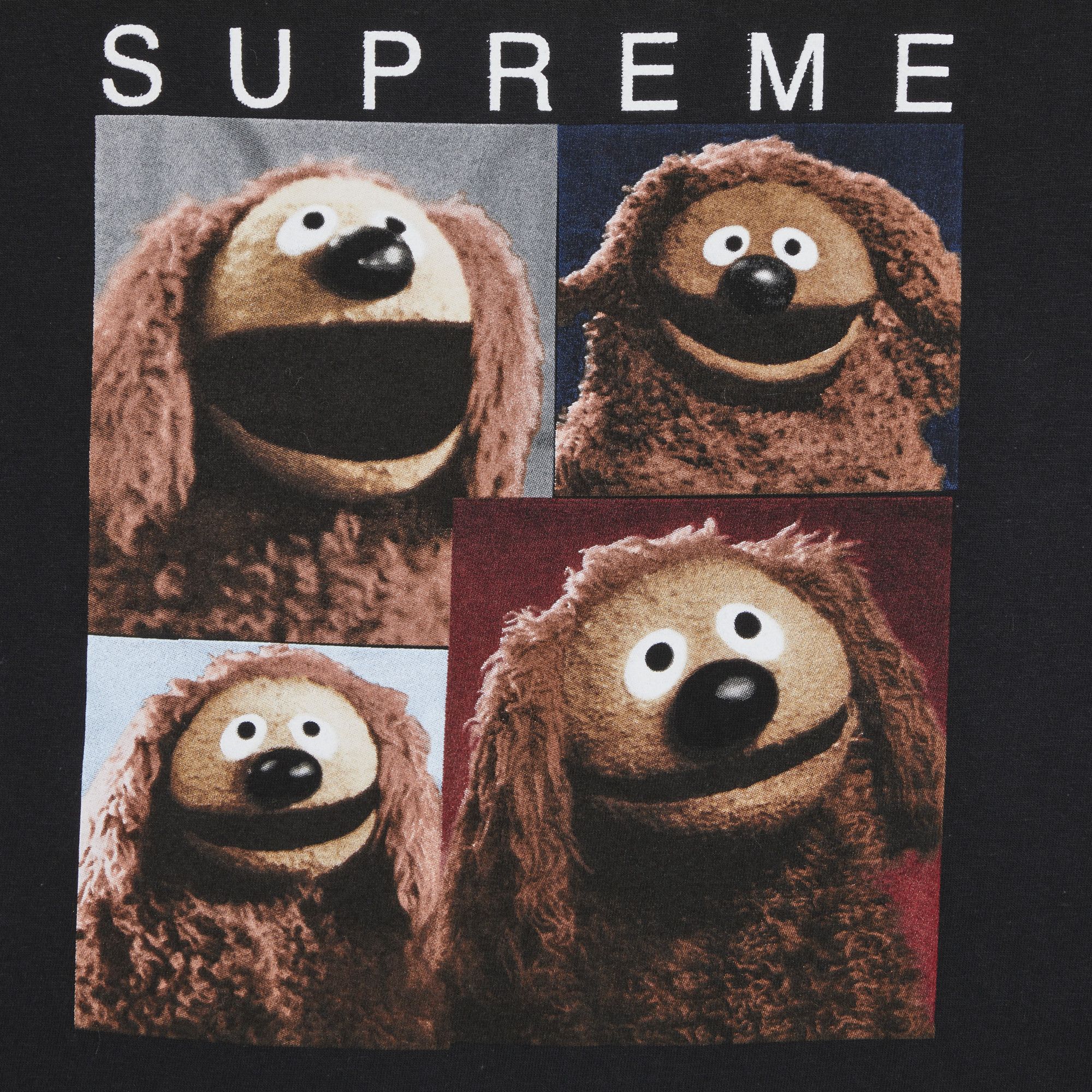 Size xl Supreme Rowlf Tee 'Black'