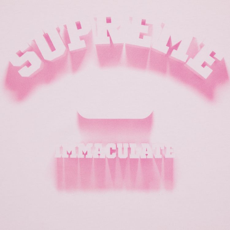 Supreme Shadow Tee Light Pink