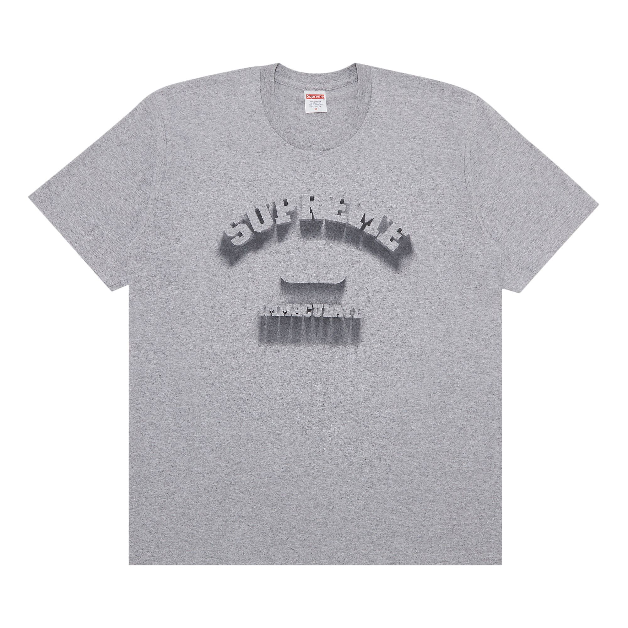 スケートボード Supreme Shadow Tee Heather Grey Buy Supreme Shadow Tee 'Heather Grey' - SS24T23 HEATHER GREY