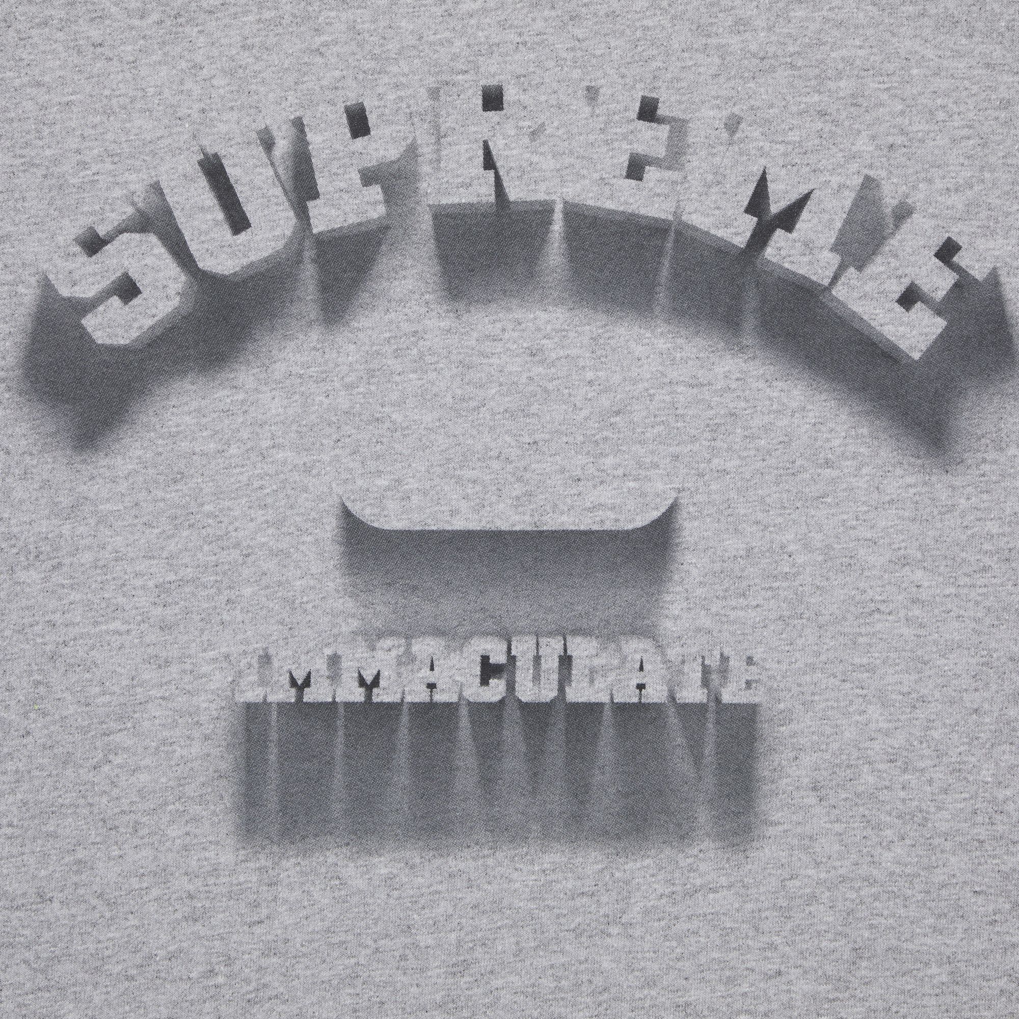 Size xl Supreme Shadow Tee 'Heather Grey'