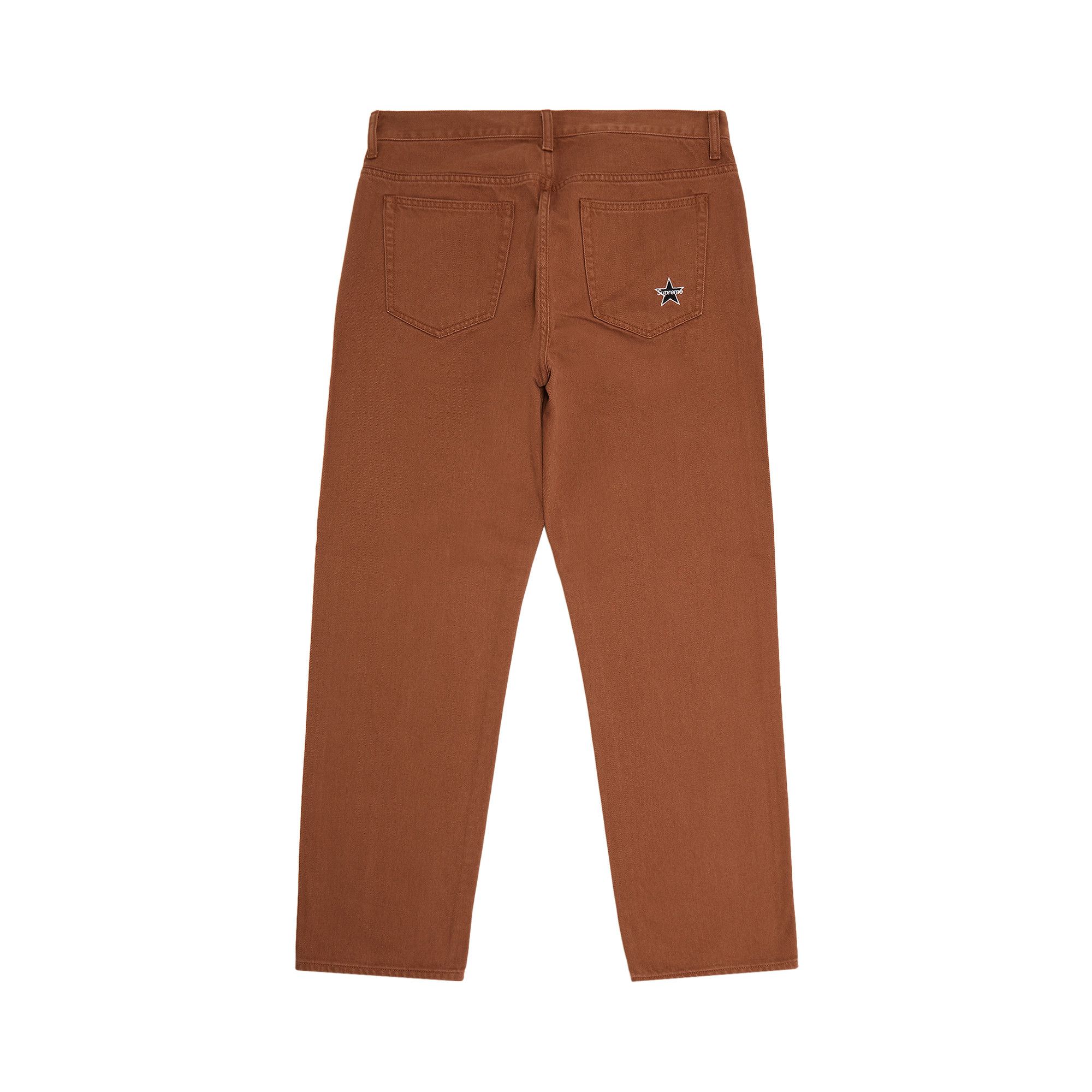 Buy Supreme Regular Jean 'Brown' - SS24P31 BROWN | GOAT