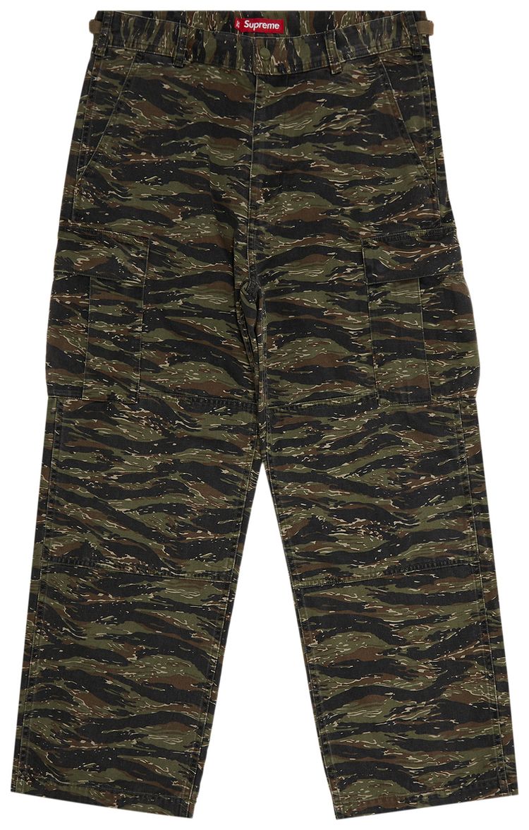 Supreme Cargo Pant Olive Tiger Camo