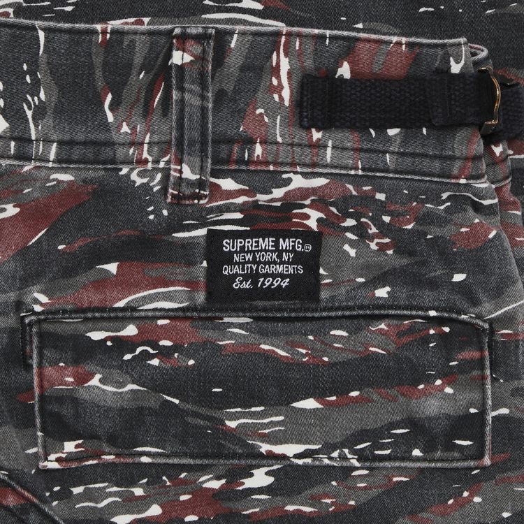 Supreme Cargo Pant Red Tiger Camo