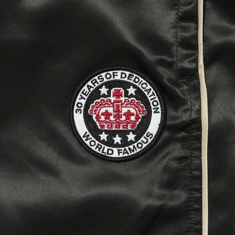 Supreme Satin Track Pant Black