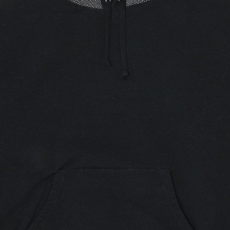 Supreme Jacquard Stripe Hooded Sweatshirt Black