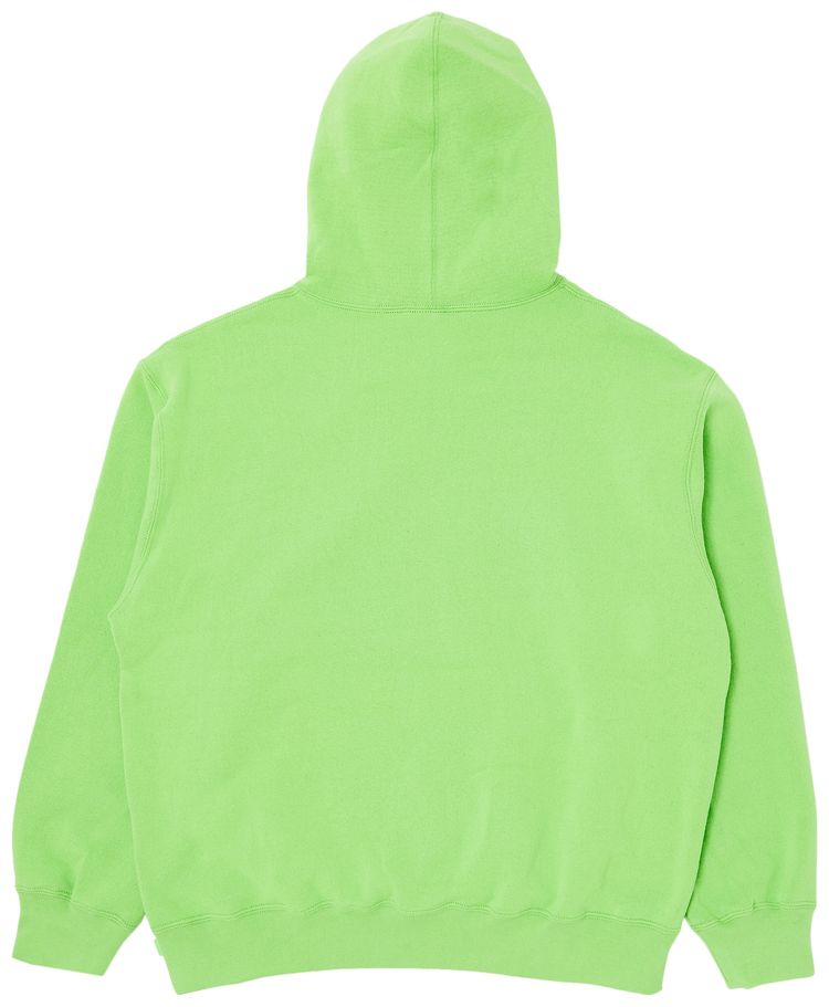 Supreme Jacquard Stripe Hooded Sweatshirt Bright Green