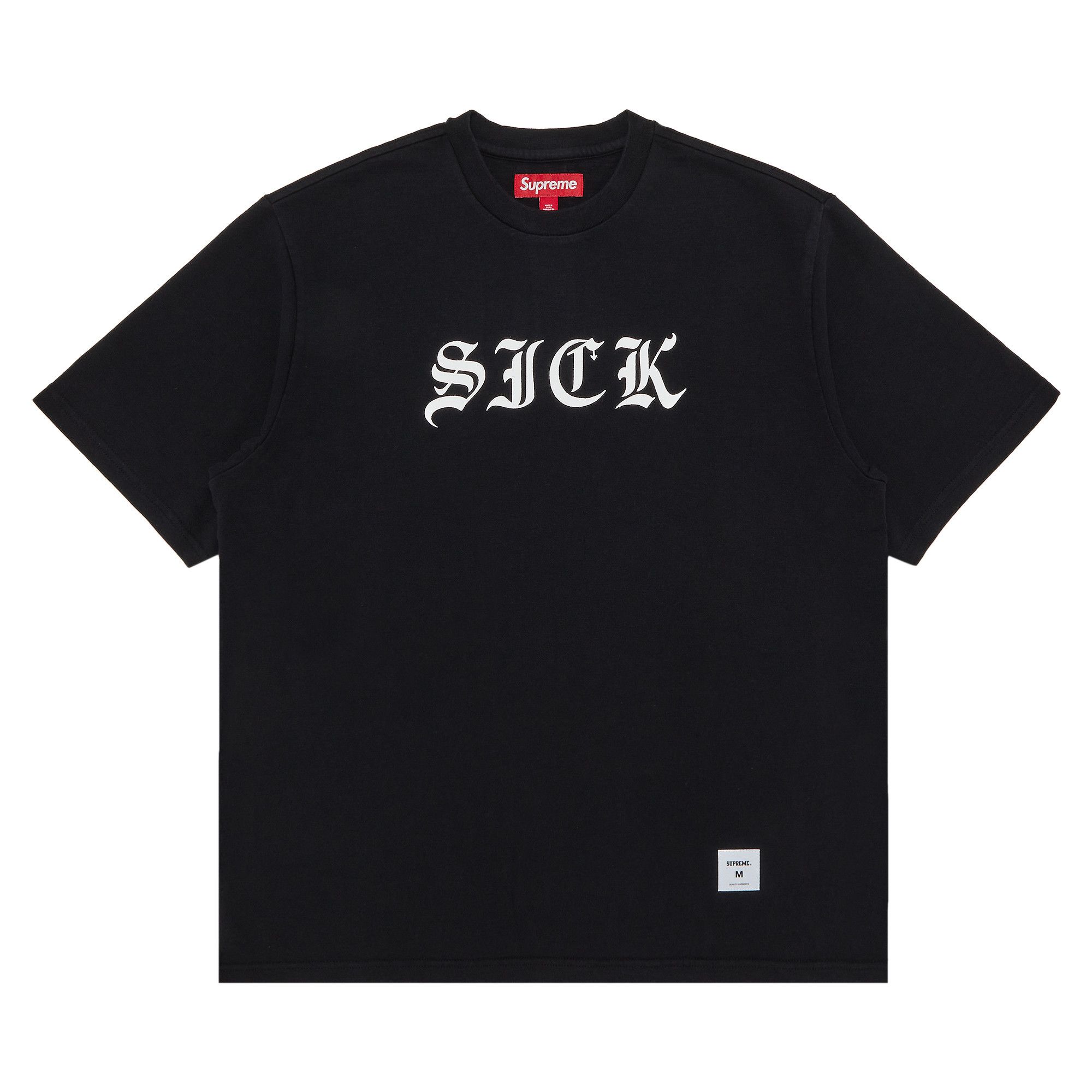 【公式】フジのお歳暮・冬ギフト Short-Sleeve Sick Supreme Buy Top BLACK SS24KN67 - 'Black' トップス