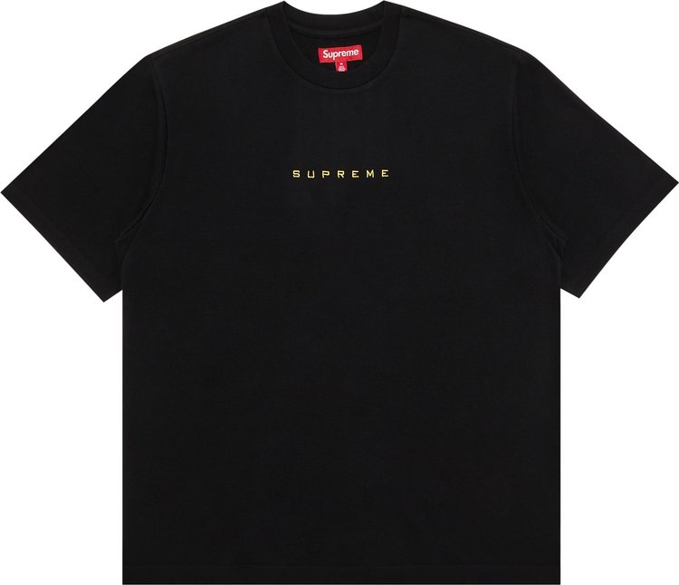 Buy Supreme University Short-Sleeve Top 'Black' - SS24KN52 BLACK | GOAT