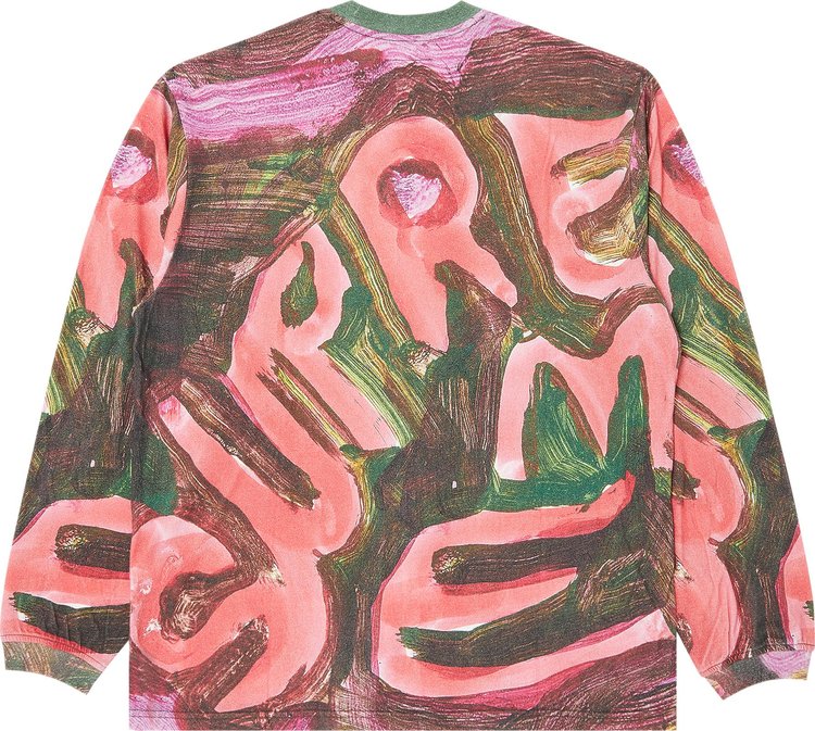 Supreme Paint Long Sleeve Top Multicolor