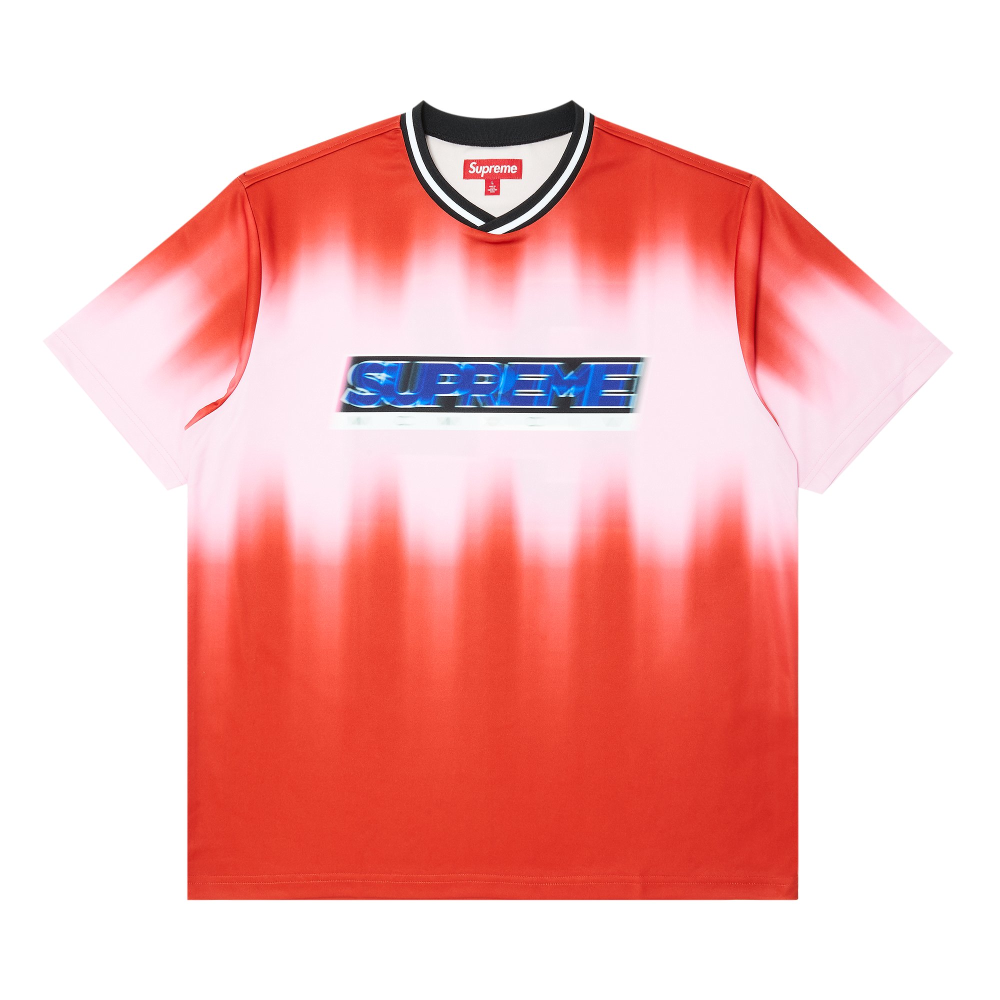 Supreme Blur Soccer Jersey 'Red'