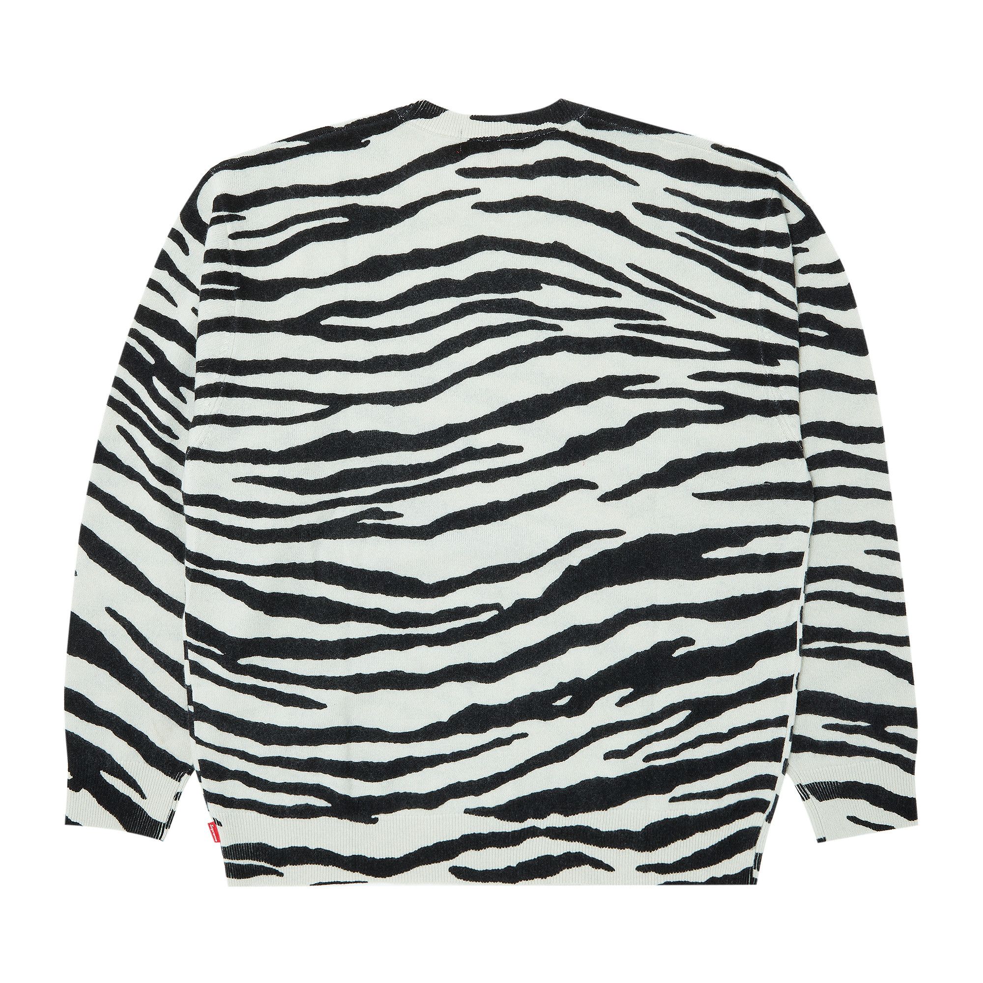 Buy Supreme Cashmere Sweater 'Zebra' - SS24SK26 ZEBRA | GOAT Buy Supreme Cashmere Sweater 'Zebra' - SS24SK26 ZEBRA | GOAT