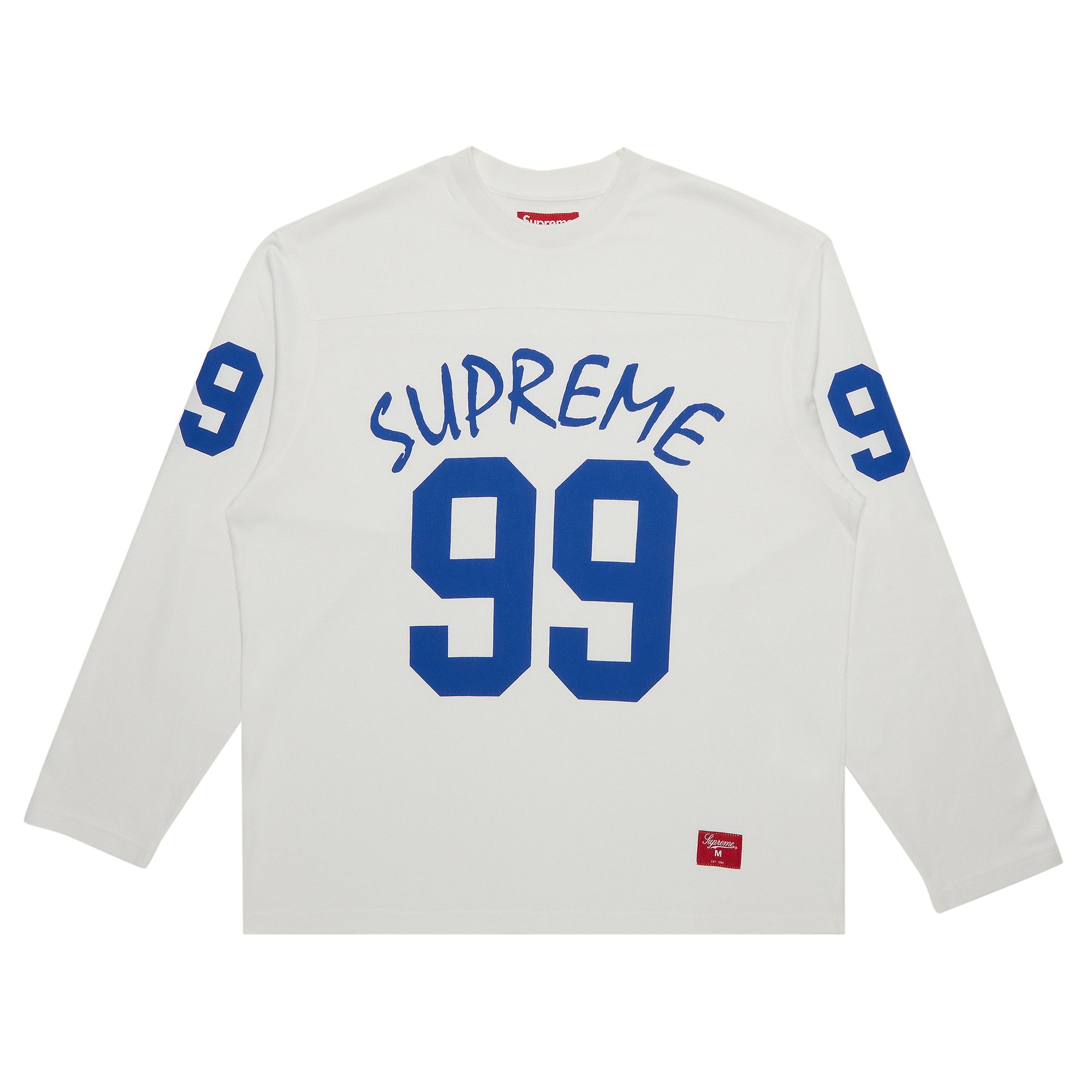 Size xl Supreme 99 Long-Sleeve Football Top 'Stone'