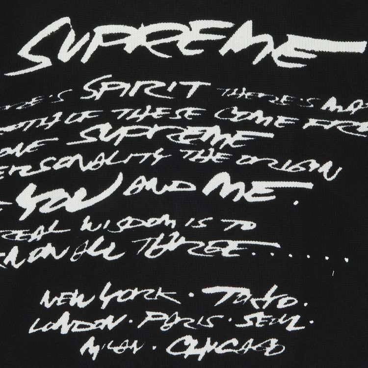 Supreme Futura Sweater Black