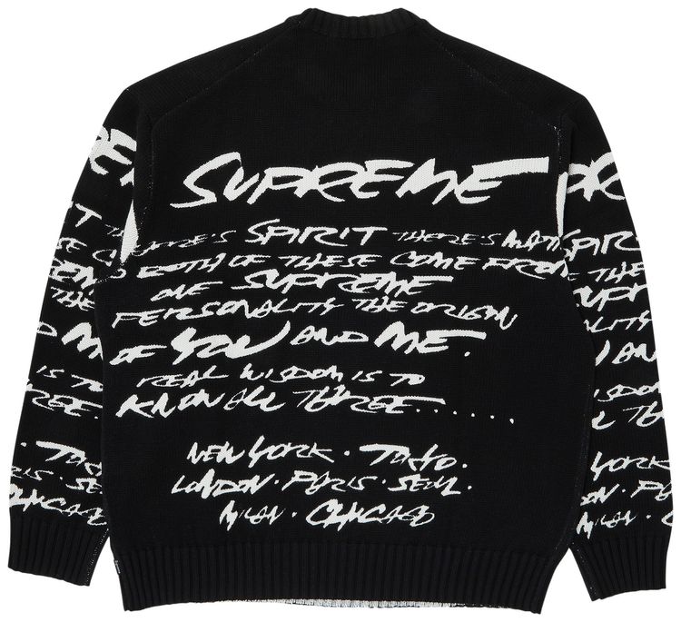 Supreme Futura Sweater Black
