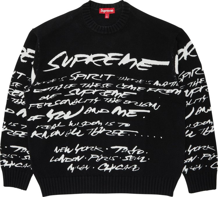 Supreme Futura Sweater 'Black'