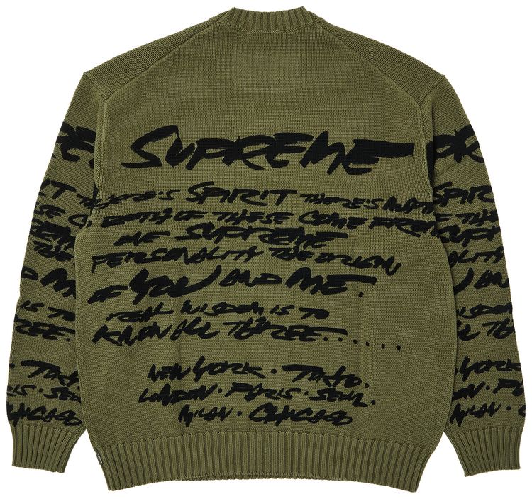 Supreme Futura Sweater Olive