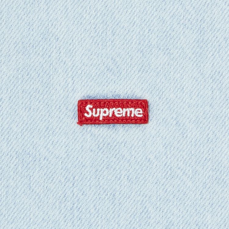 Supreme Small Box Shirt Washed Blue