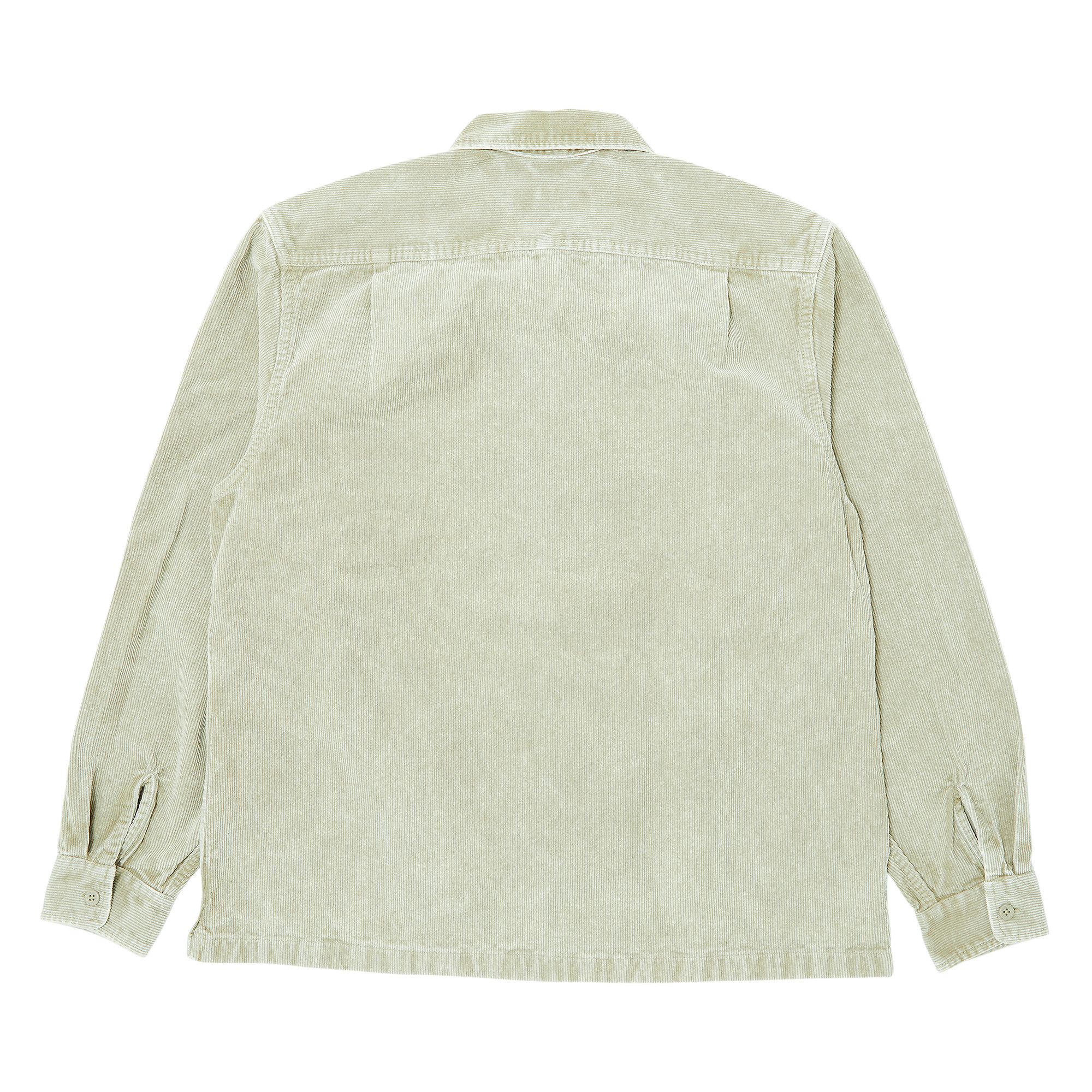 Buy Supreme Washed Corduroy Zip Up Shirt 'Tan' - SS24S27 TAN