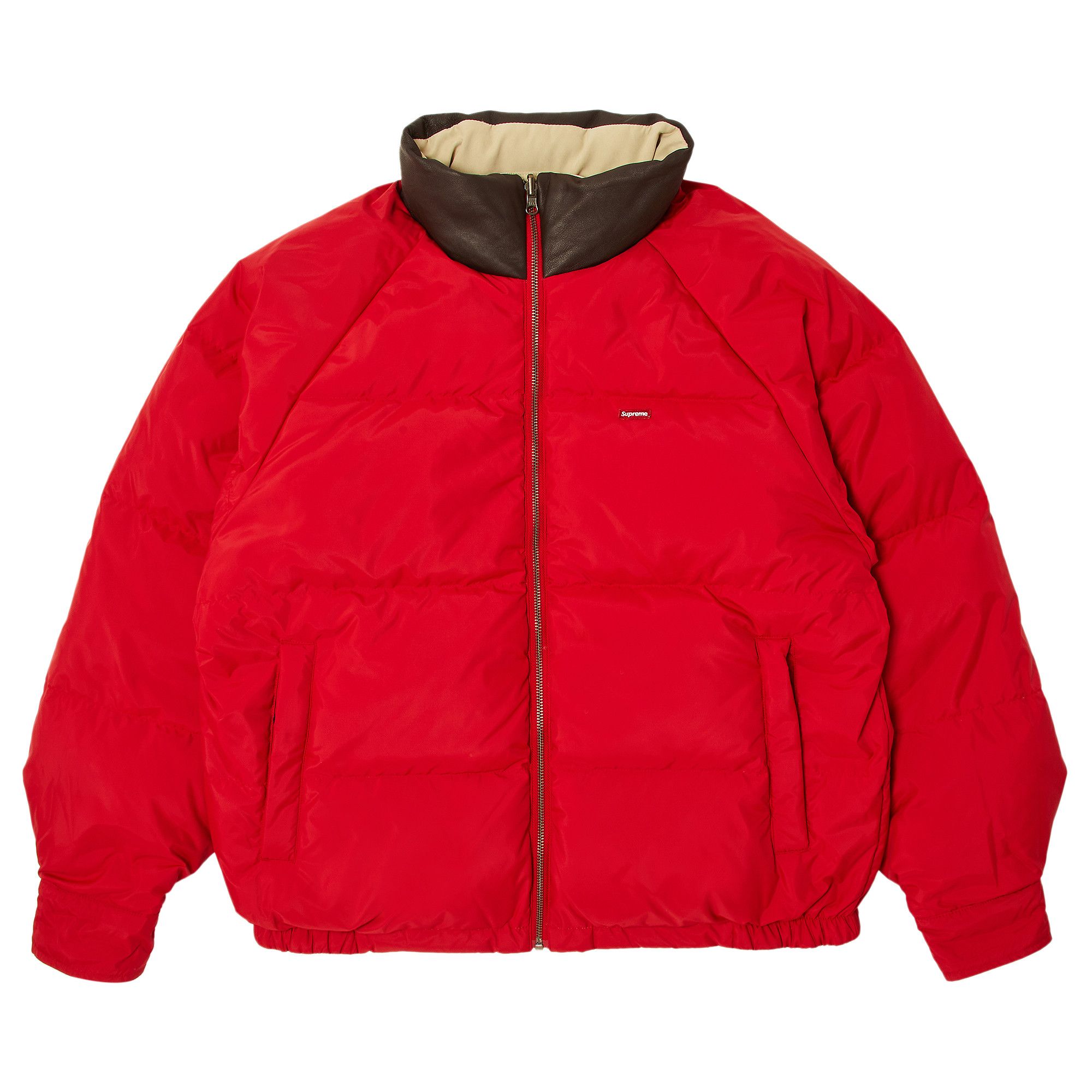 Buy Supreme Reversible Down Puffer Jacket 'Tan' - SS24J27 TAN | GOAT