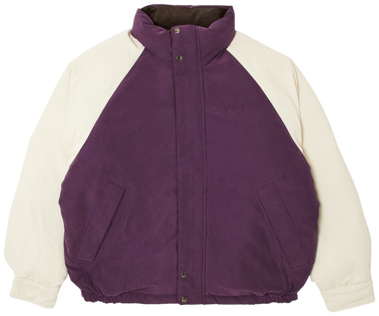 Supreme Reversible Down Puffer Jacket Purple