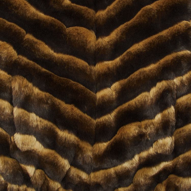 Supreme Faux Fur Jacket Brown