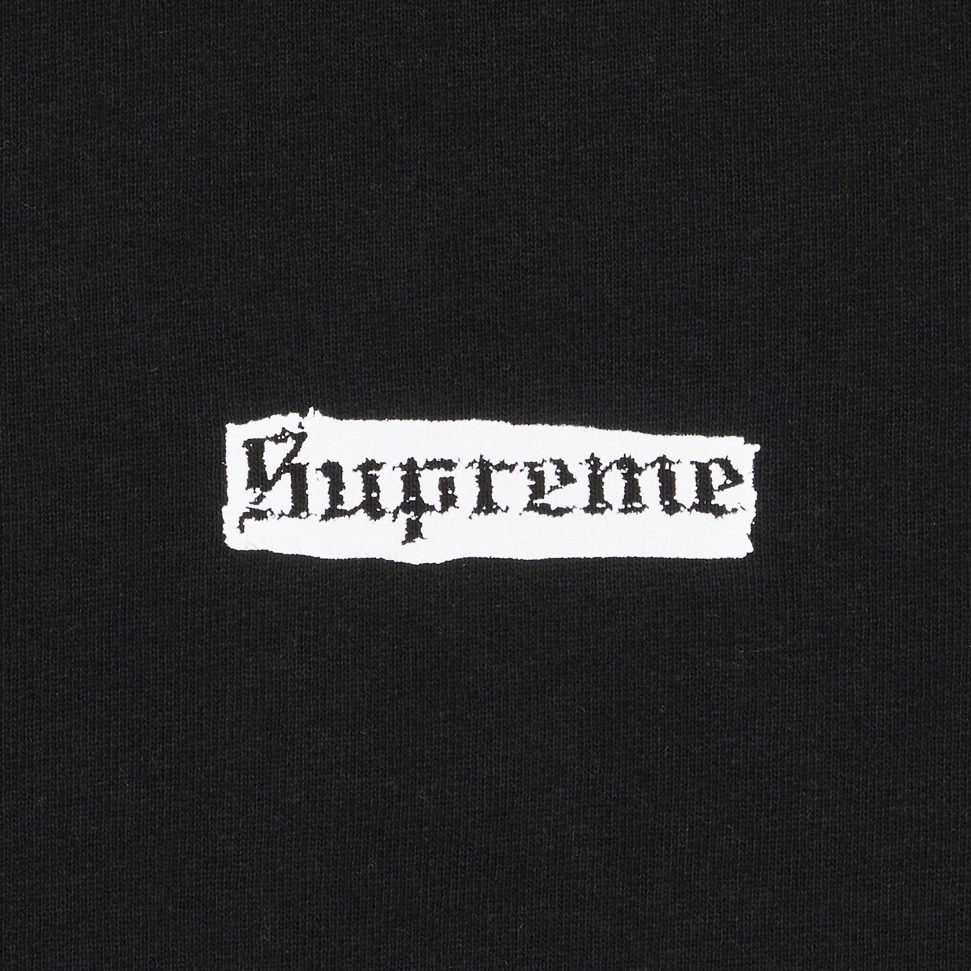 Buy Supreme Spread Zip Up Hooded Sweatshirt 'Black Buy Supreme Spread Zip Up Hooded Sweatshirt 'Black
