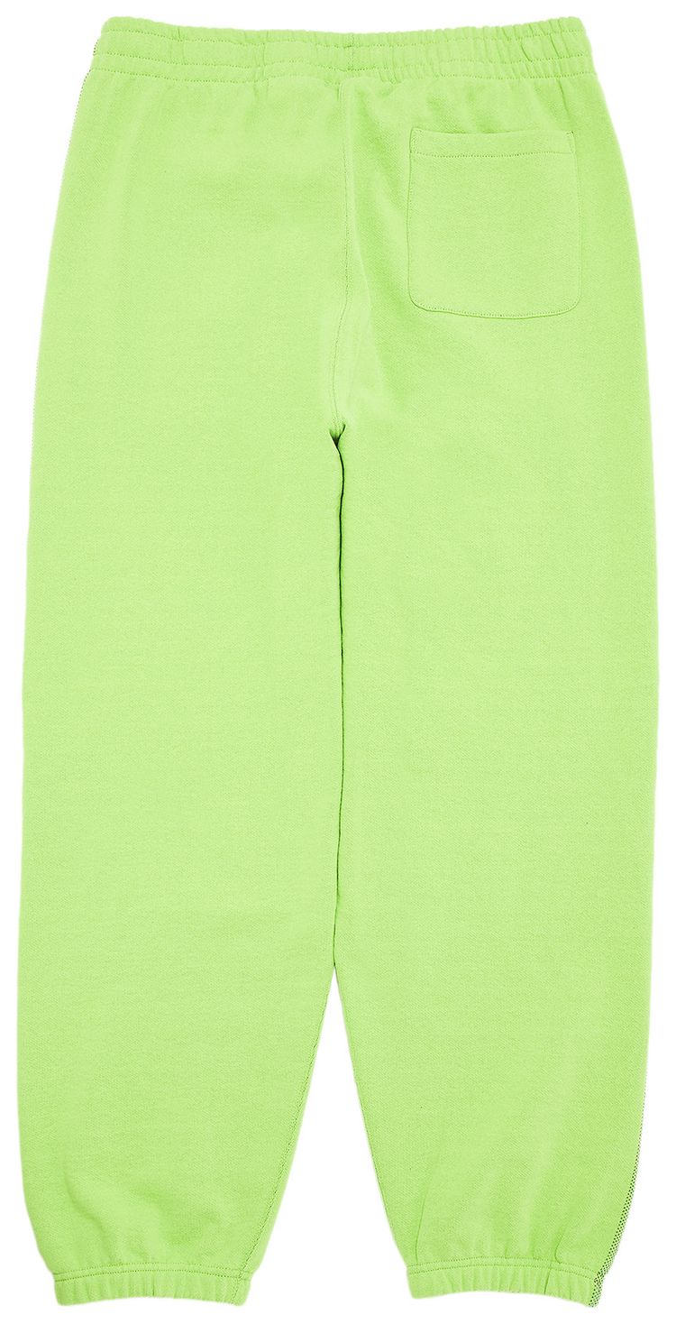 Supreme Jacquard Stripe Sweatpant Bright Green