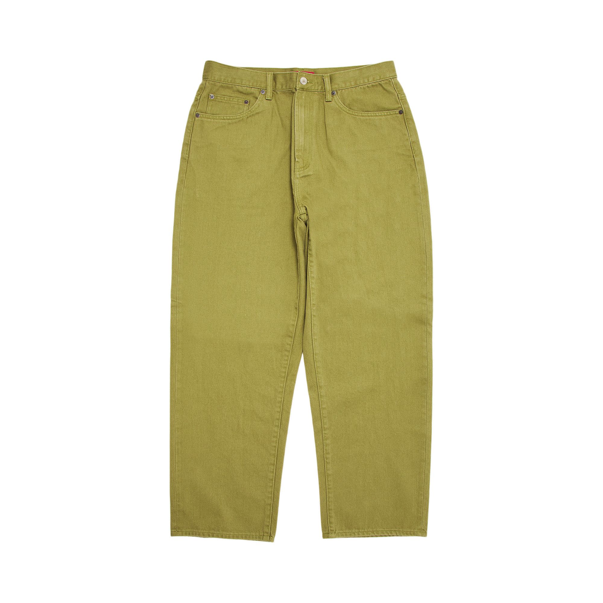 Buy Supreme Baggy Jean 'Light Olive' - SS24P27 LIGHT OLIVE